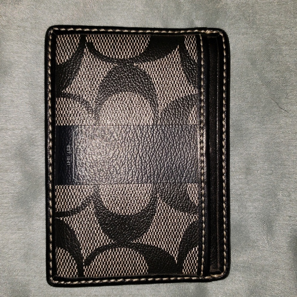 Coach card wallet